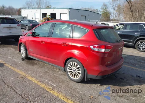 2018 Ford C-Max Hybrid Se from USA, damaged, VIN 1FADP5AU7JL103675